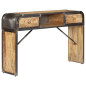 Buffet 120x30x75 cm bois de manguier massif