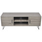 Meuble TV 120x40x45 cm Gris