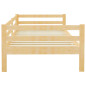 Lit de jour sans matelas bois de pin massif 90x200 cm