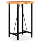 Table de bar Bois massif d acacia 60x60x107 cm