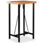 Table de bar Bois massif d acacia 60x60x107 cm