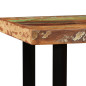 Table de bar Bois massif de récupération 120x60x107 cm