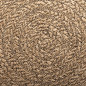 Tapis 160 cm aspect jute intérieur et extérieur