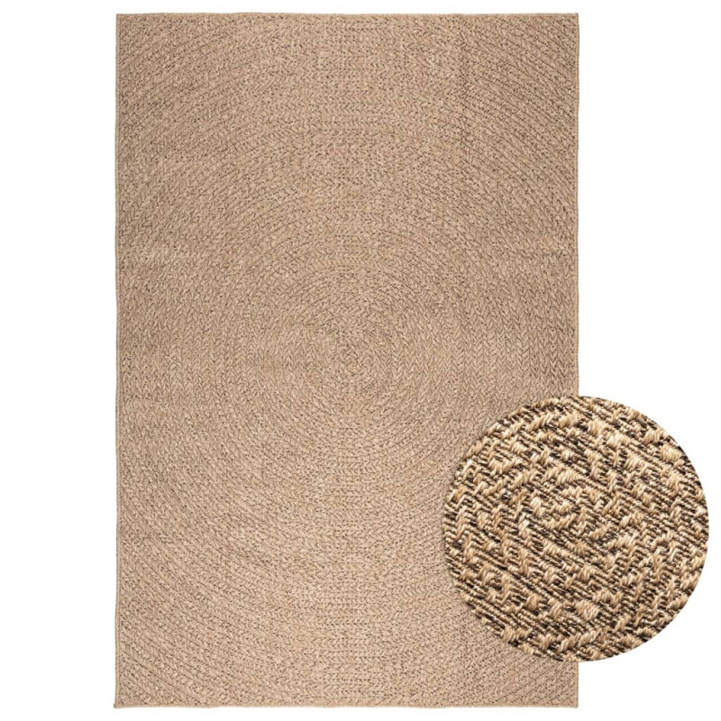 Tapis ZIZUR 200x290 cm aspect de jute intérieur et extérieur