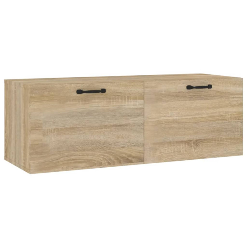 Armoire murale Chêne sonoma 100x36,5x35 cm Bois d ingénierie