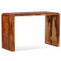 Buffet bureau Bois massif Marron