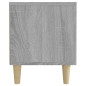 Meuble TV sonoma gris 180x31,5x40 cm bois d ingénierie