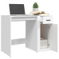 Bureau Blanc 100x49x75 cm Bois d ingénierie