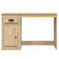 Bureau avec tiroir chêne sonoma 115x50x75 cm bois d ingénierie