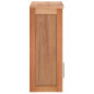 Armoire murale de salle de bain 42x23x60cm Bois massif de noyer