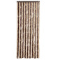 Moustiquaire Beige et marron clair 56x200 cm Chenille 