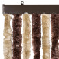 Moustiquaire Beige et marron clair 56x200 cm Chenille 