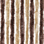 Moustiquaire Beige et marron clair 56x200 cm Chenille 