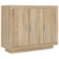 Buffet Chêne sonoma 92x35x75 cm Bois d ingénierie