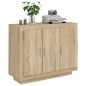 Buffet Chêne sonoma 92x35x75 cm Bois d ingénierie