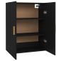 Armoire murale suspendue Noir 69,5x34x90 cm