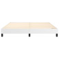 Cadre de lit sans matelas blanc 180x200 cm similicuir