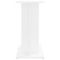 Support pour aquarium blanc 60x30x60 cm bois d ingénierie