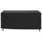 Housse de salon de jardin noir 172x113x73 cm imperméable 420D