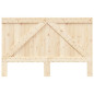 Tête de lit 160x104 cm bois massif de pin