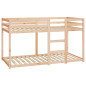 Lit superposé sans matelas 90x190 cm bois de pin massif