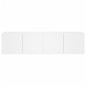 Meubles TV muraux 2 pcs blanc 80x30x41 cm