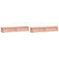 Jardinières 2 pcs bois massif douglas