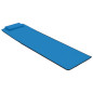 Tapis de plage pliables 2 pcs Acier et tissu Bleu