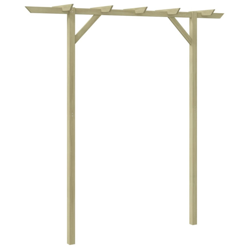 Pergola de jardin 205 x 40 x 203 cm Bois