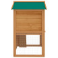 Clapier d extérieur Enclos pour petits animaux 3 portes Bois 