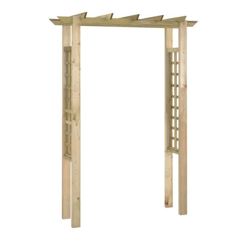 Arche pour rosiers 150 x 60 x 204 cm bois imprégné