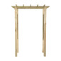 Arche pour rosiers 150 x 60 x 204 cm bois imprégné