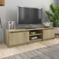 Meuble TV Chêne sonoma 140x40x35,5 cm Bois d ingénierie