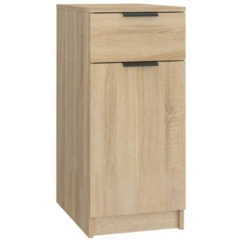 Armoire de bureau Chêne sonoma 33,5x50x75 cm Bois d ingénierie