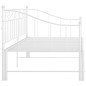 Cadre de canapé lit extensible sans matelas blanc 90x200 cm