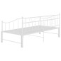 Cadre de canapé lit extensible sans matelas blanc 90x200 cm