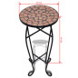 Table d appoint Mosaïque Terre cuite