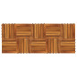 Carreaux de terrasse 30x30 cm 10 pcs Acacia Motif vertical 