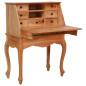 Bureau secrétaire 78x42x103 cm Bois d acajou massif