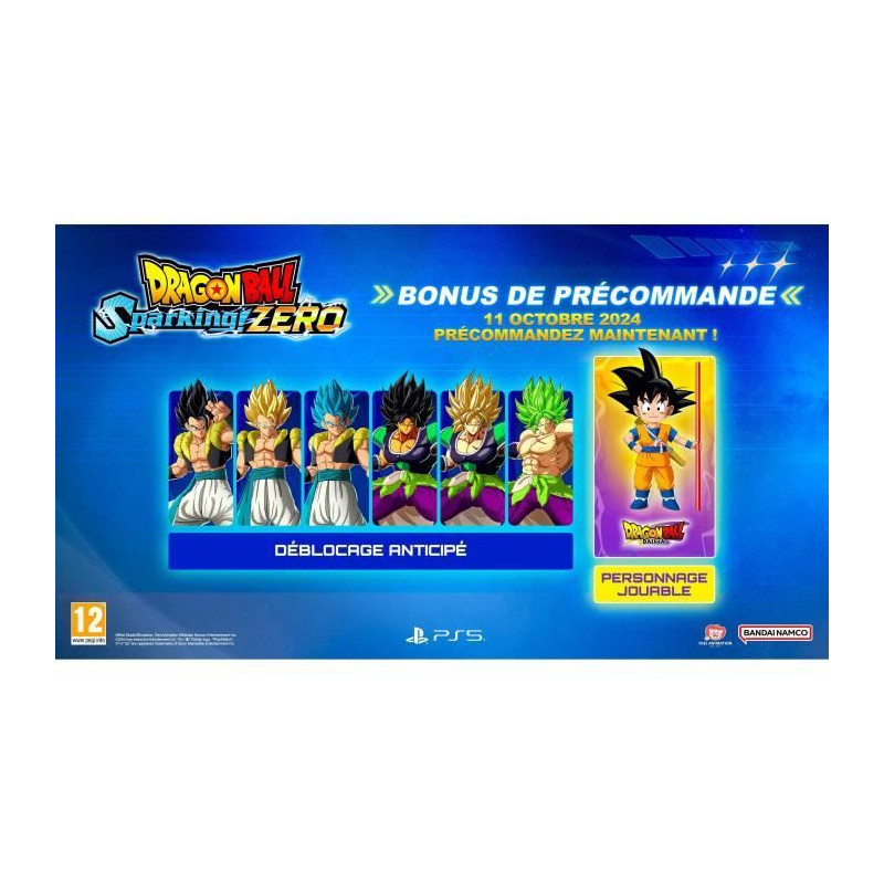 Dragon Ball Sparking! Zero - Jeu PS5