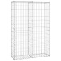 Panier de gabion avec couvercle Fil galvanisé 150x100x30 cm 