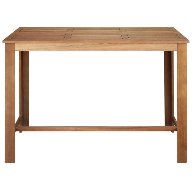 Table de bar Bois d acacia massif 150x70x105 cm