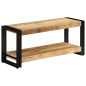 Meuble TV 90x30x40 cm Bois de manguier massif