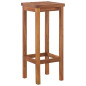 Tabourets de bar lot de 2 bois d acacia massif