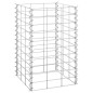 Lits surélevés en gabion 3 pcs 30x30x50 cm Fer