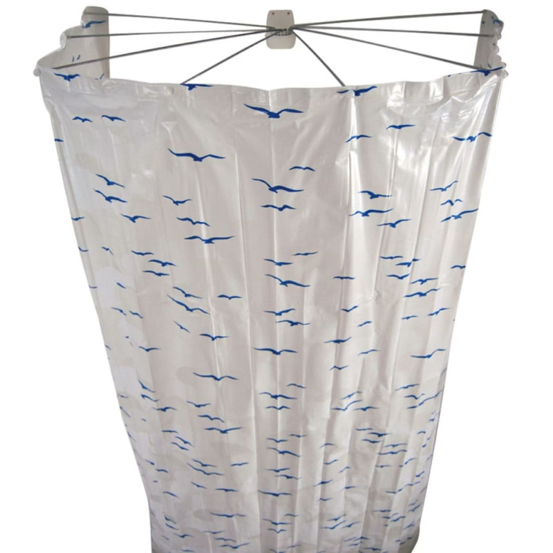 RIDDER Cabine de douche Ombrella 200 cm Bleu 58203