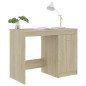 Bureau Chêne sonoma 100x50x76 cm Bois d’ingénierie