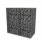 Panier de gabion Acier galvanisé 100x50x100 cm 