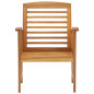 Chaises de jardin lot de 2 Bois d acacia massif