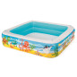 Bestway Piscine de jeu avec auvent bleu 140x140x114 cm 52192